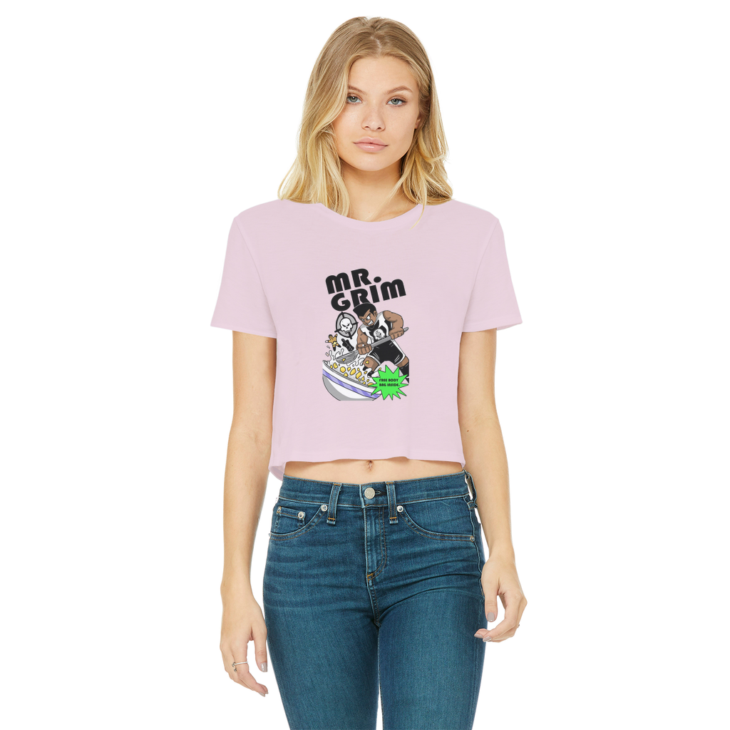 MR. Grim "Special Cereal" (USA) Women's Wear Crop Top