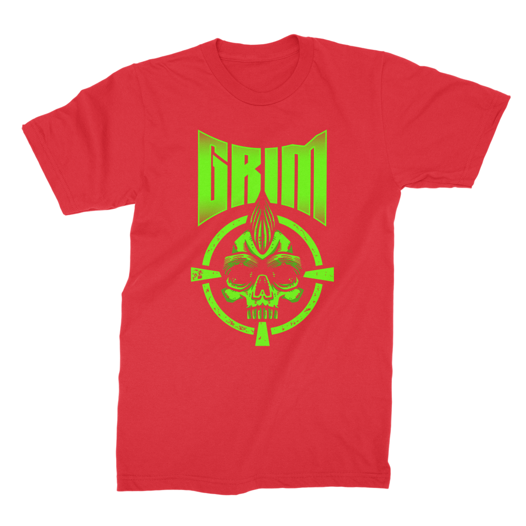 Mr. Grim "Target" Premium Jersey Adult T-Shirt