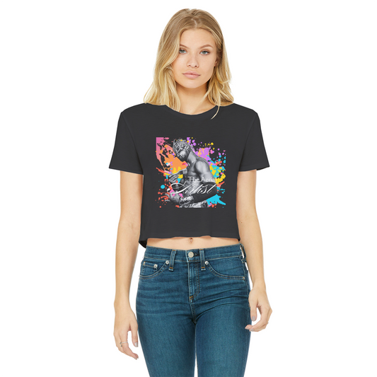 "THE Artist" - Aerial Van Go Women's Wear Crop Top