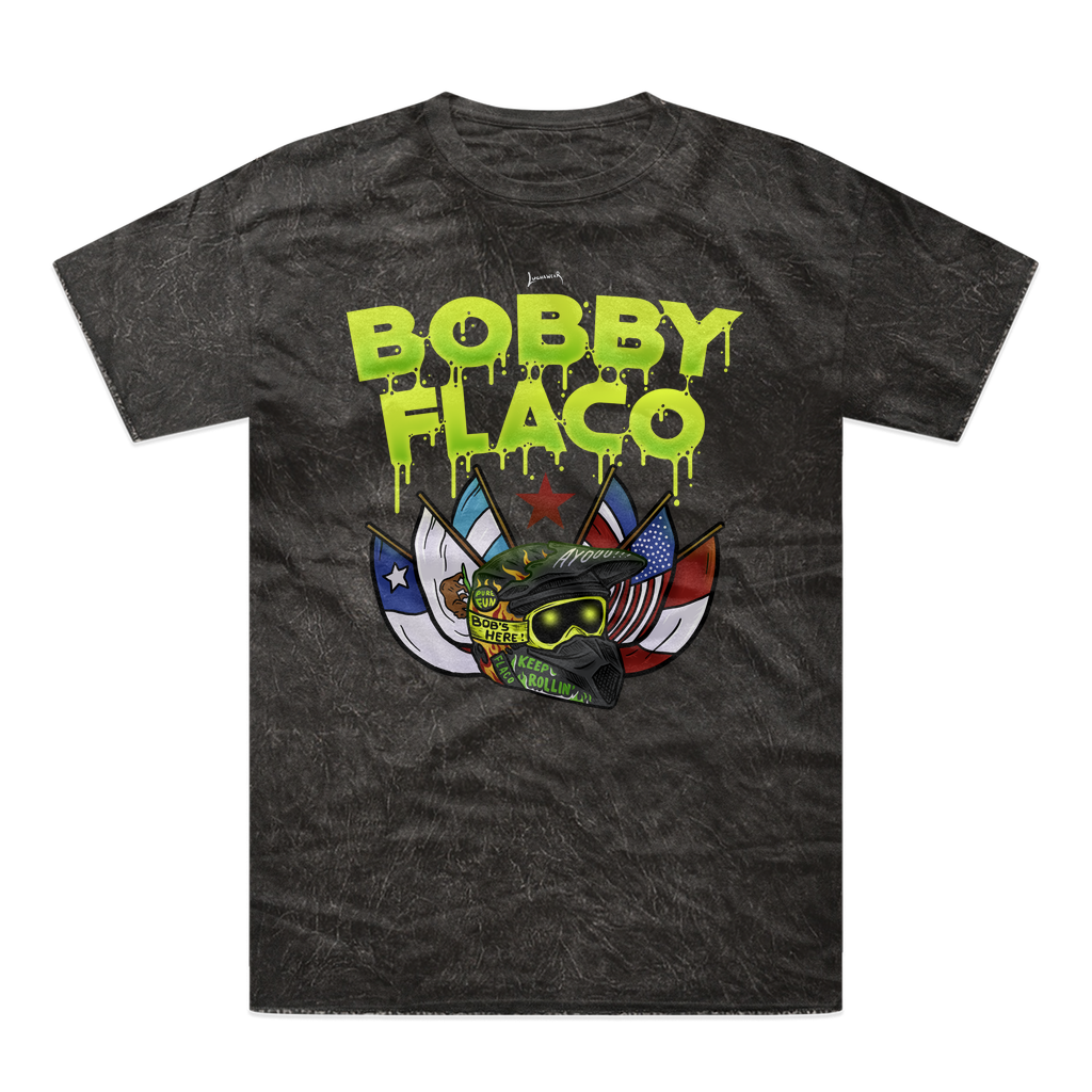 Bobby Flaco (USA) "World Tour" Tie-Dye T-Shirt