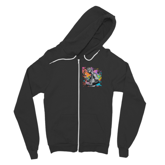 "THE Artist" - Aerial Van Go Zip Hoodie