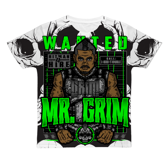 MR. Grim "Wanted" Unisex Designer Tee