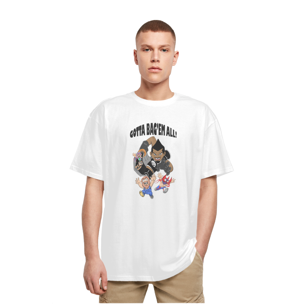 MR. Grim "Gotta Bag Em All" Heavy Oversized T-Shirt