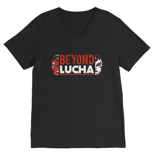 Beyond Lucha Unisex V Neck Tee