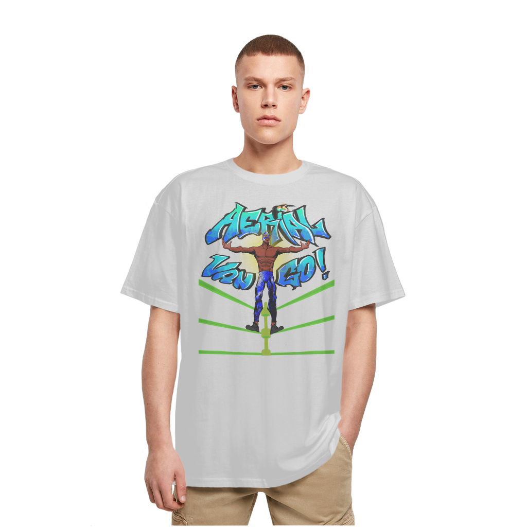 "Art Redeemer" - Aerial Van Go (USA) Heavy Oversized T-Shirt