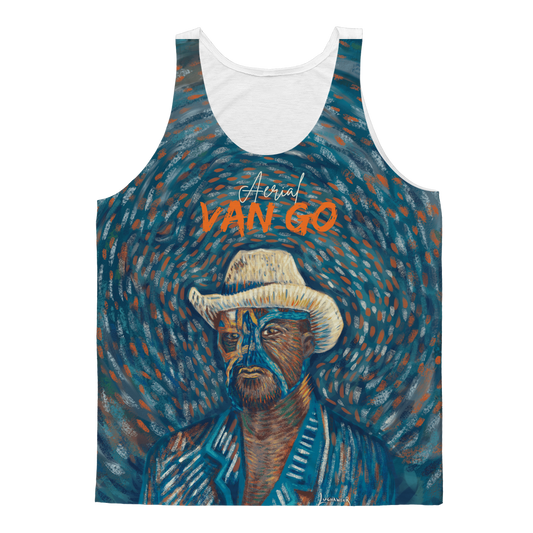 "Self Portrait" - Aerial Van Go (USA) Unisex Tank Top