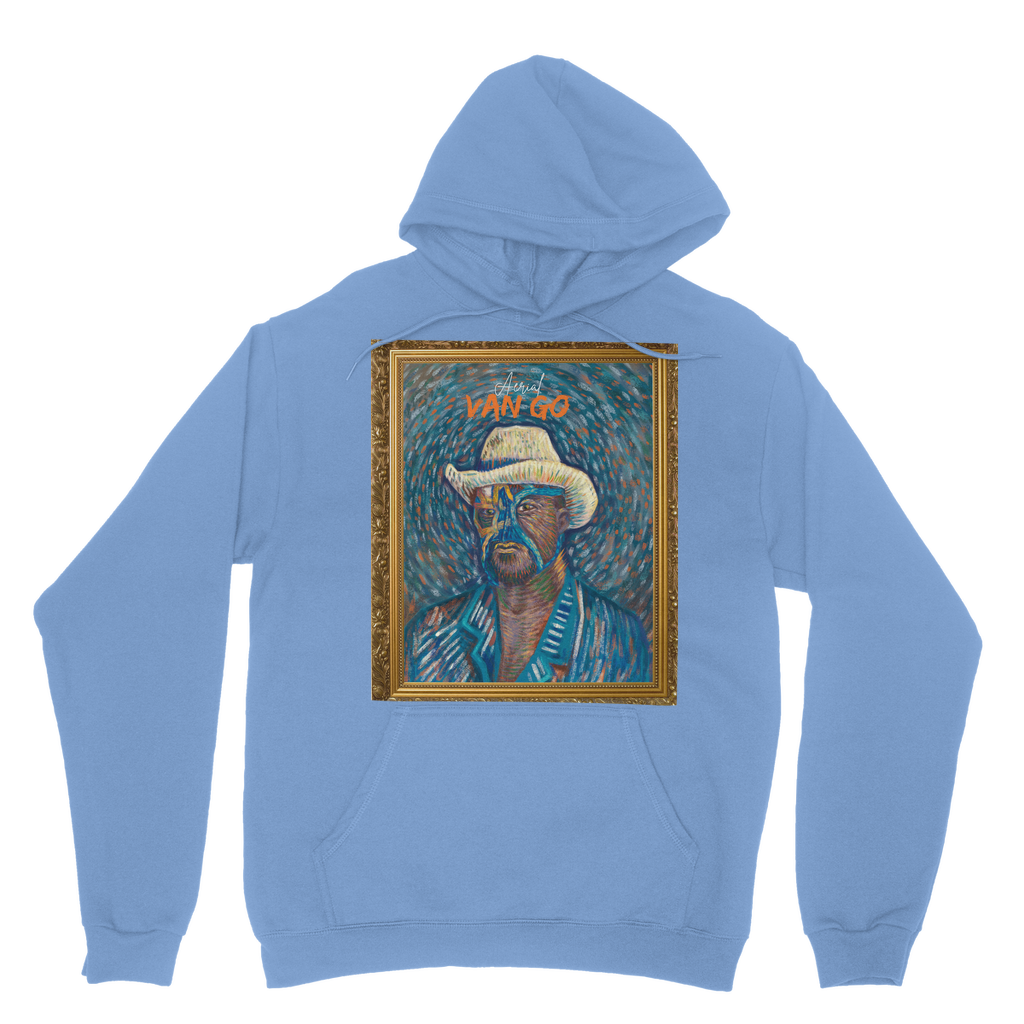 "Self Portrait" - Aerial Van Go (USA) Pullover Hoodie