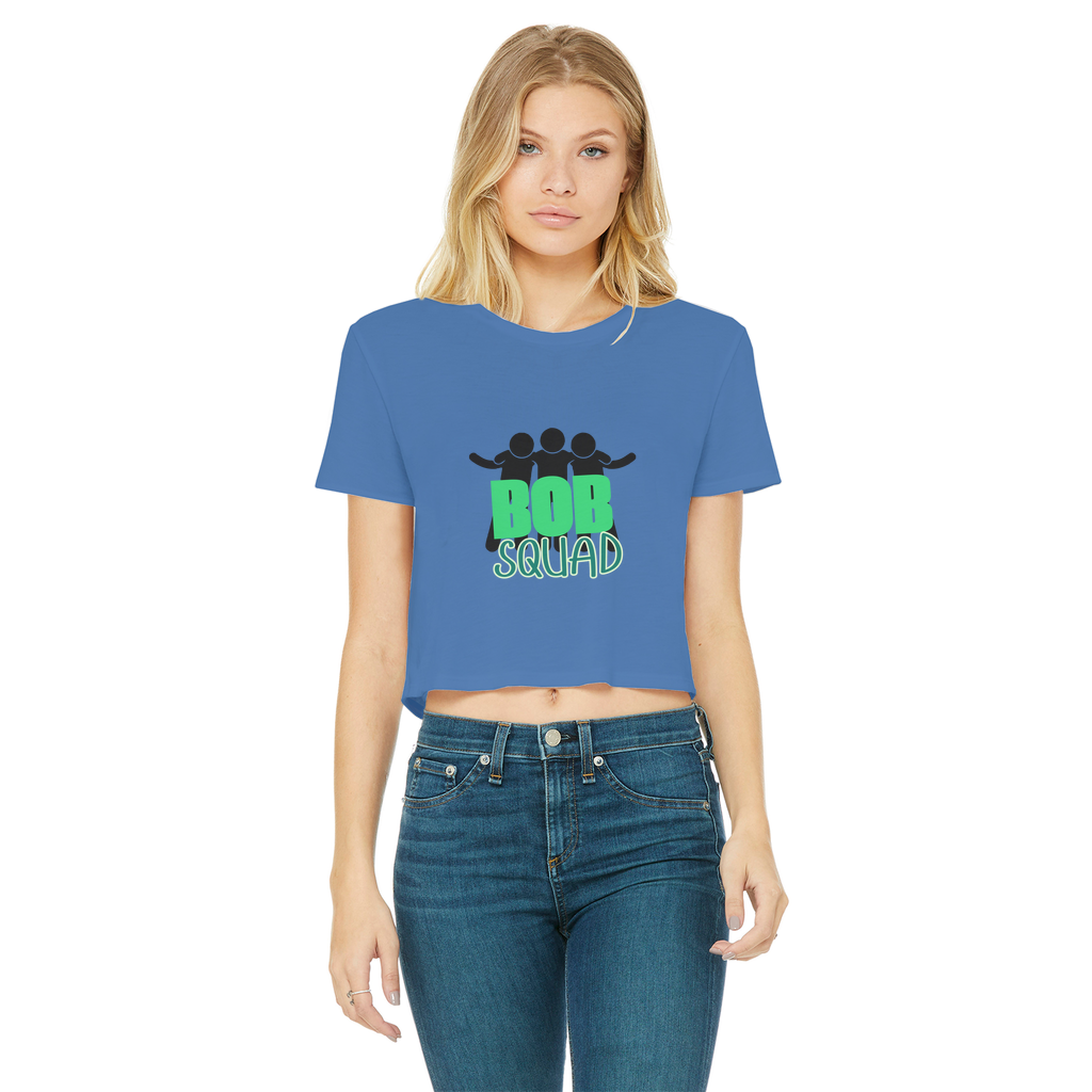 "Bob Squad" - Bobby Flaco -USA Women's Wear Crop Top