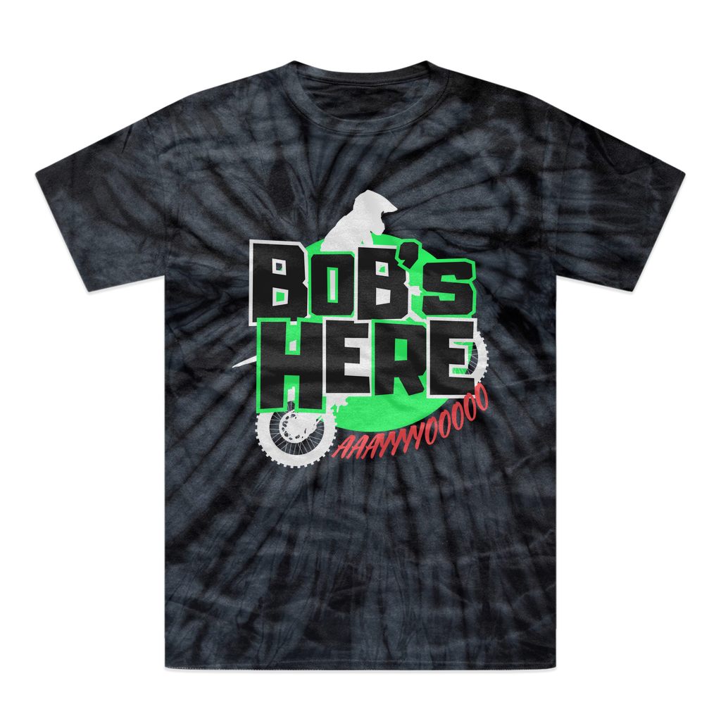 "Bob's Here" Bobby Flaco - USA Tonal Spider Tie-Dye T-Shirt