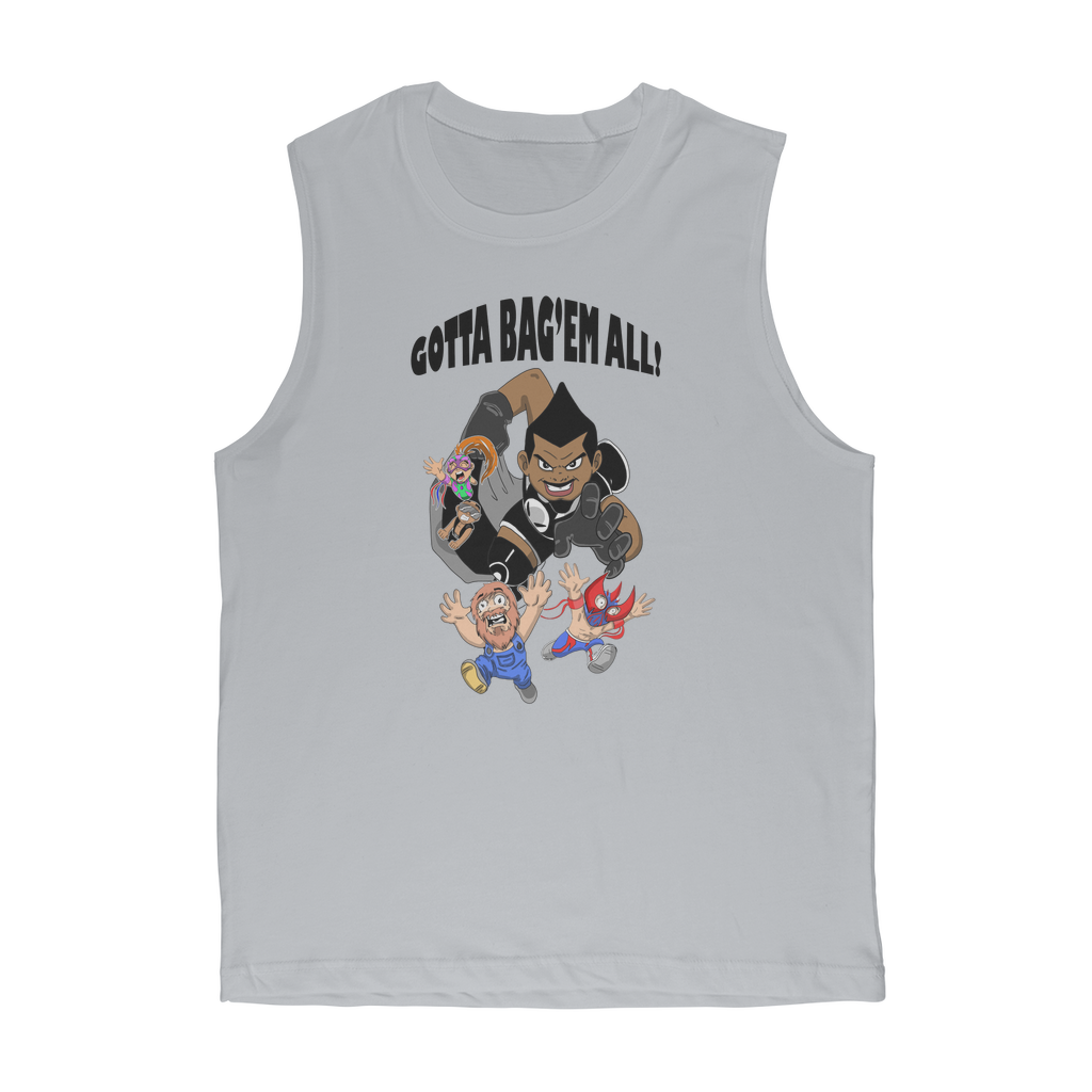 MR. Grim "Gotta Bag Em All" Premium Adult Muscle TankTop