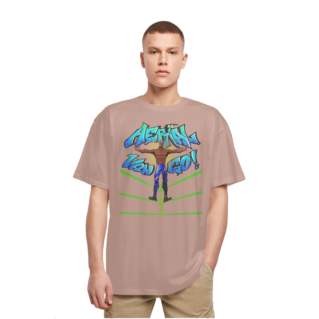 "Art Redeemer" - Aerial Van Go (USA) Heavy Oversized T-Shirt