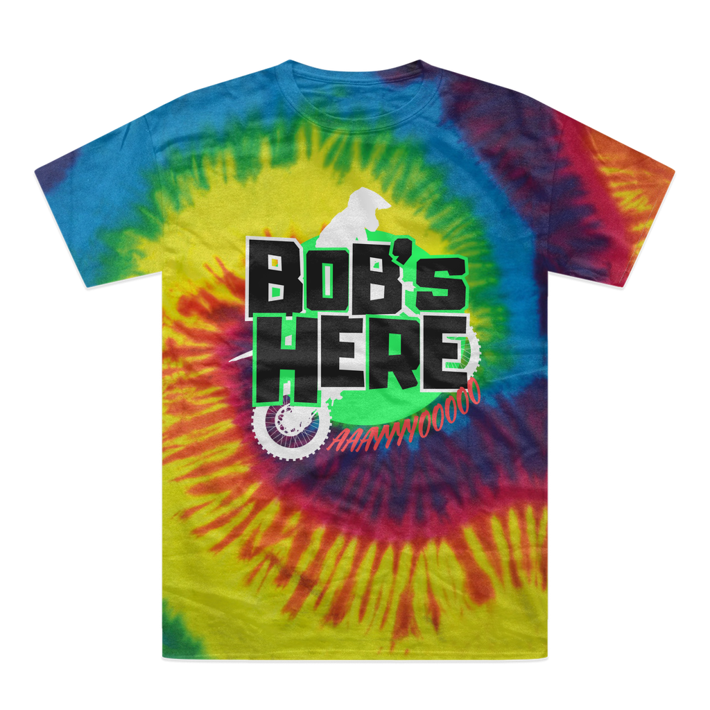 "Bob's Here" Bobby Flaco - USA Tie-Dye T-Shirt