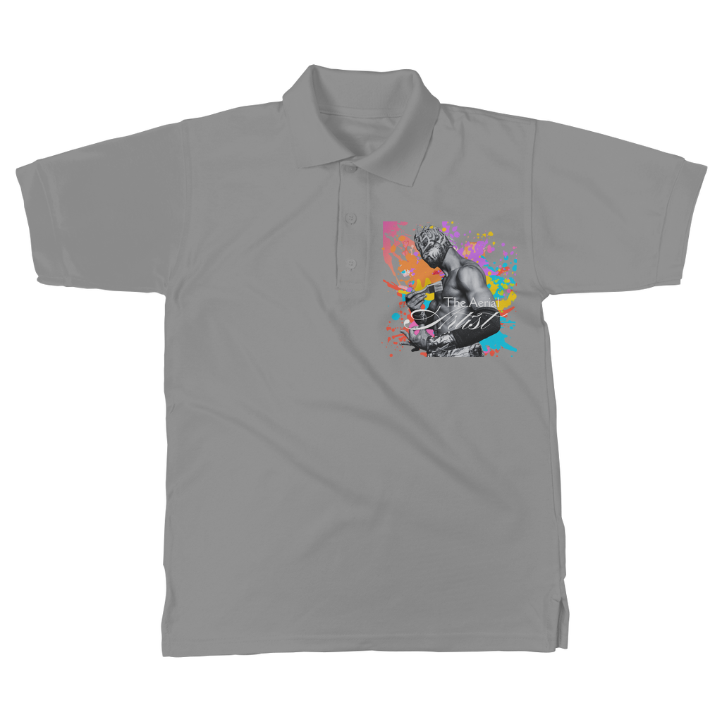 "THE Artist" - Aerial Van Go Unisex Adult Polo Shirt