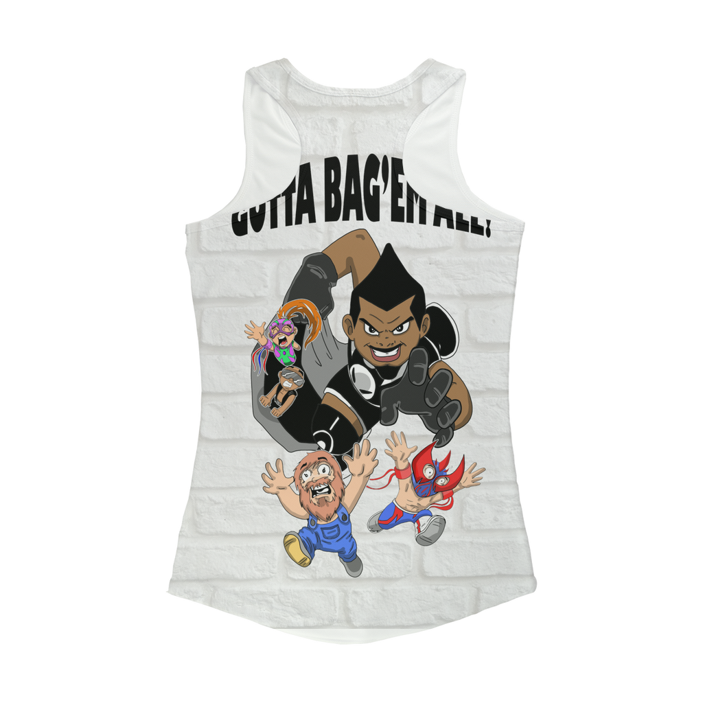 MR. Grim "Gotta Bag Em All" Women's Activewear Tank Top