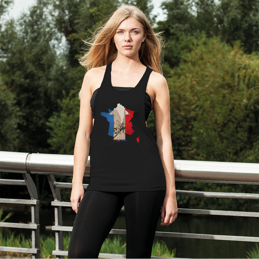 Tour de France Women's Wear Loose Racerback Tank Top