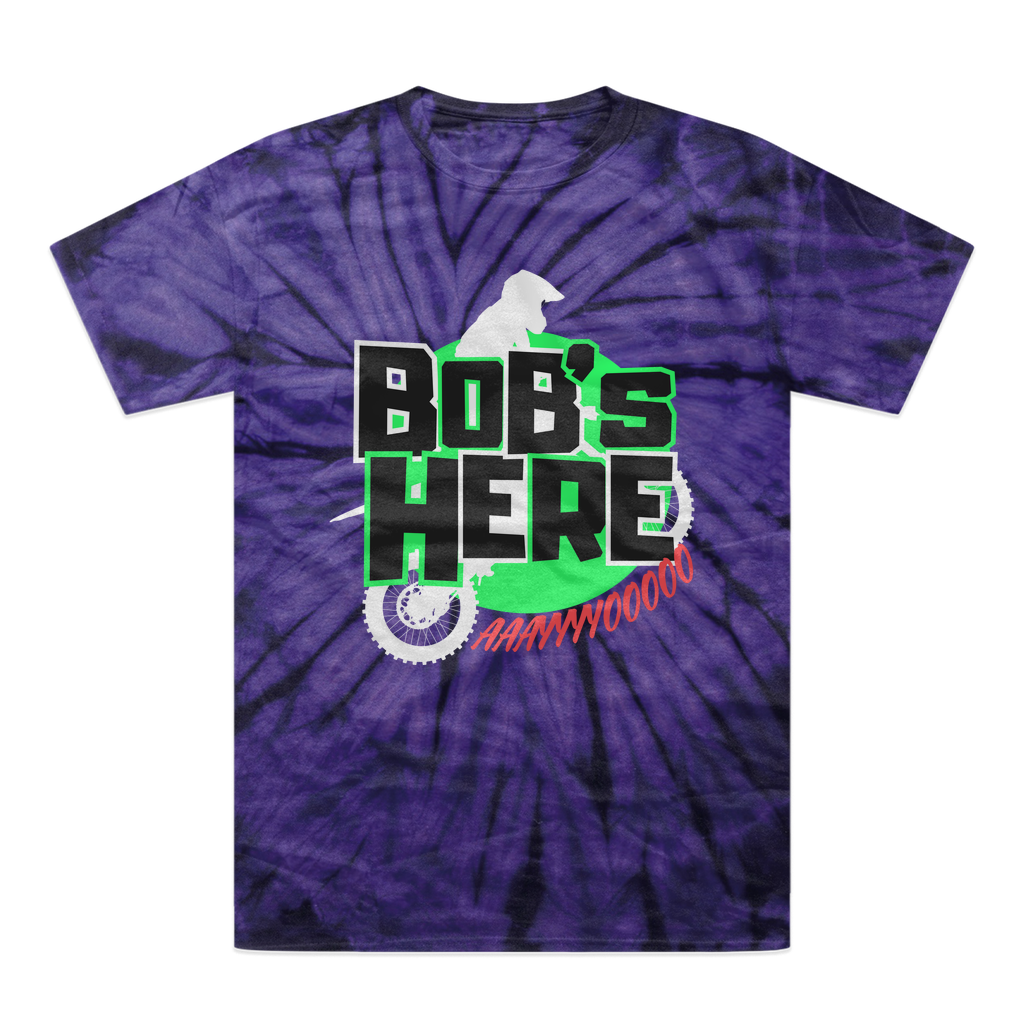 "Bob's Here" Bobby Flaco - USA Tonal Spider Tie-Dye T-Shirt