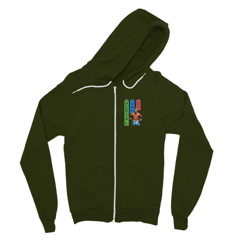"Bars" -Aerial Van Go" Zip Hoodie
