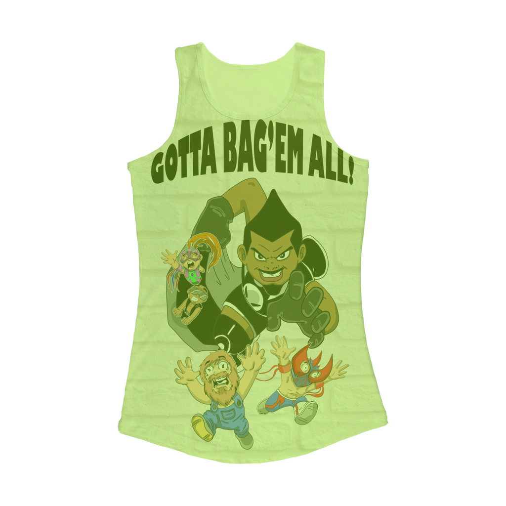 MR. Grim "Gotta Bag Em All" Women's Activewear Tank Top