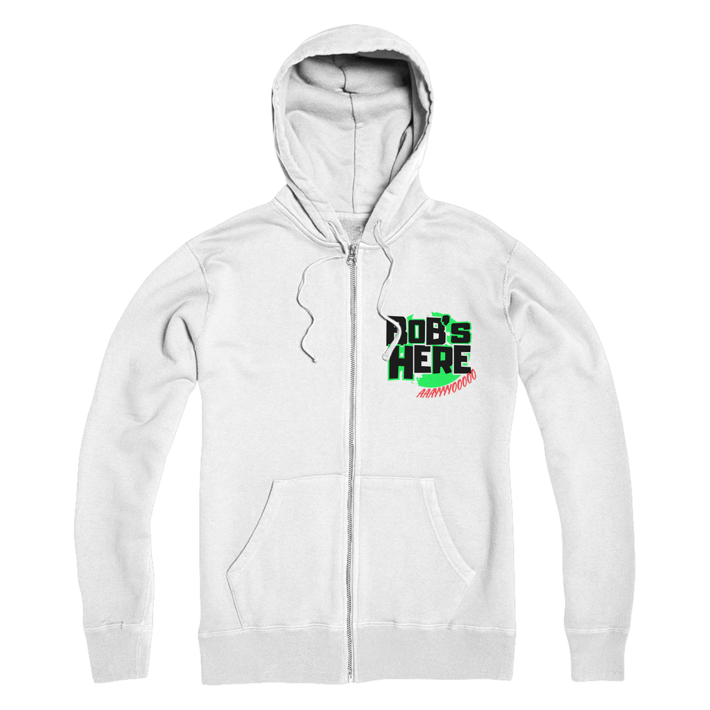 "Bob's Here" Bobby Flaco - USA Adult Zip Hoodie