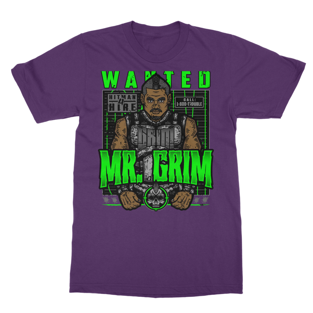 MR. Grim "Wanted" Unisex Heavy Cotton Tee