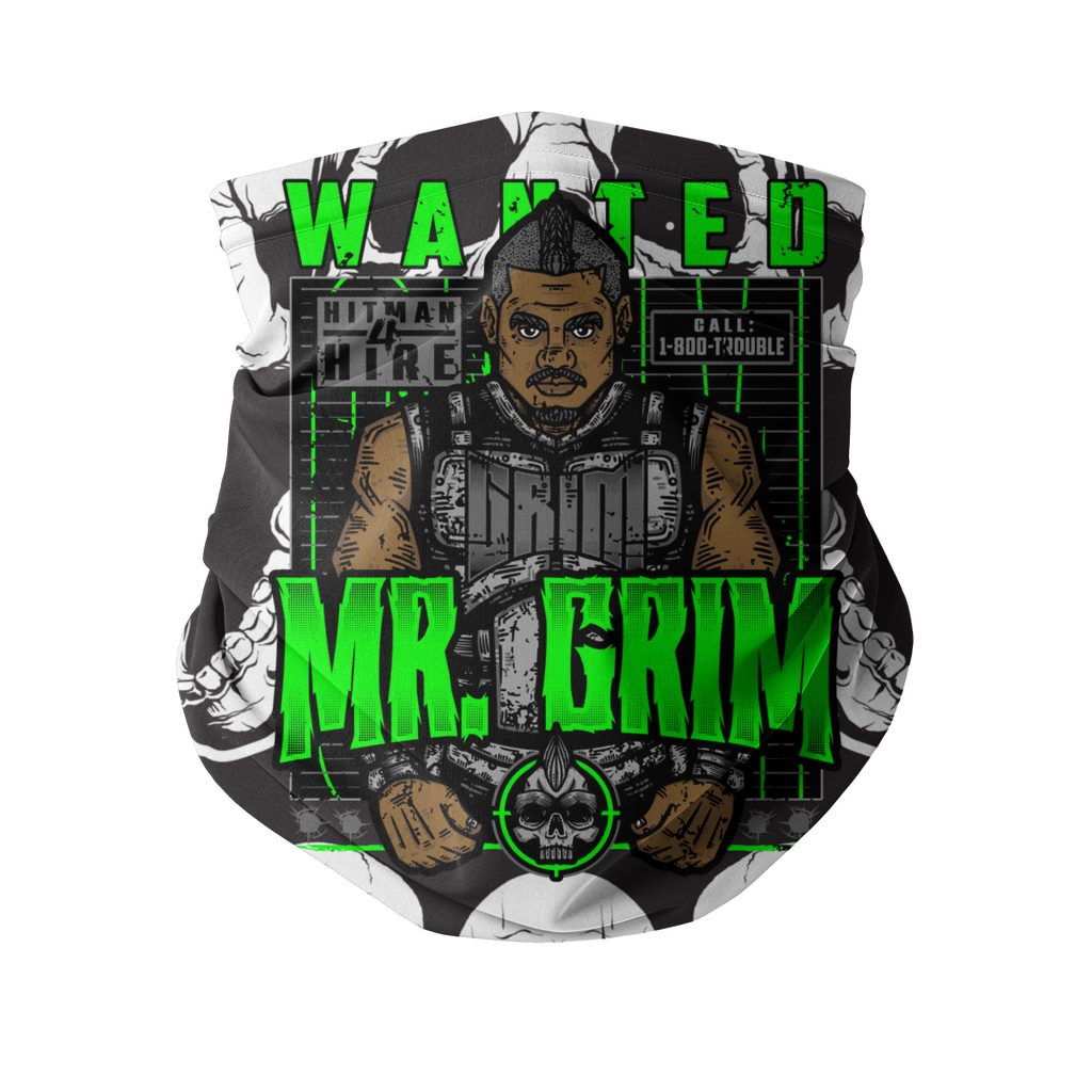 MR. Grim "Wanted" Neck Gaiter