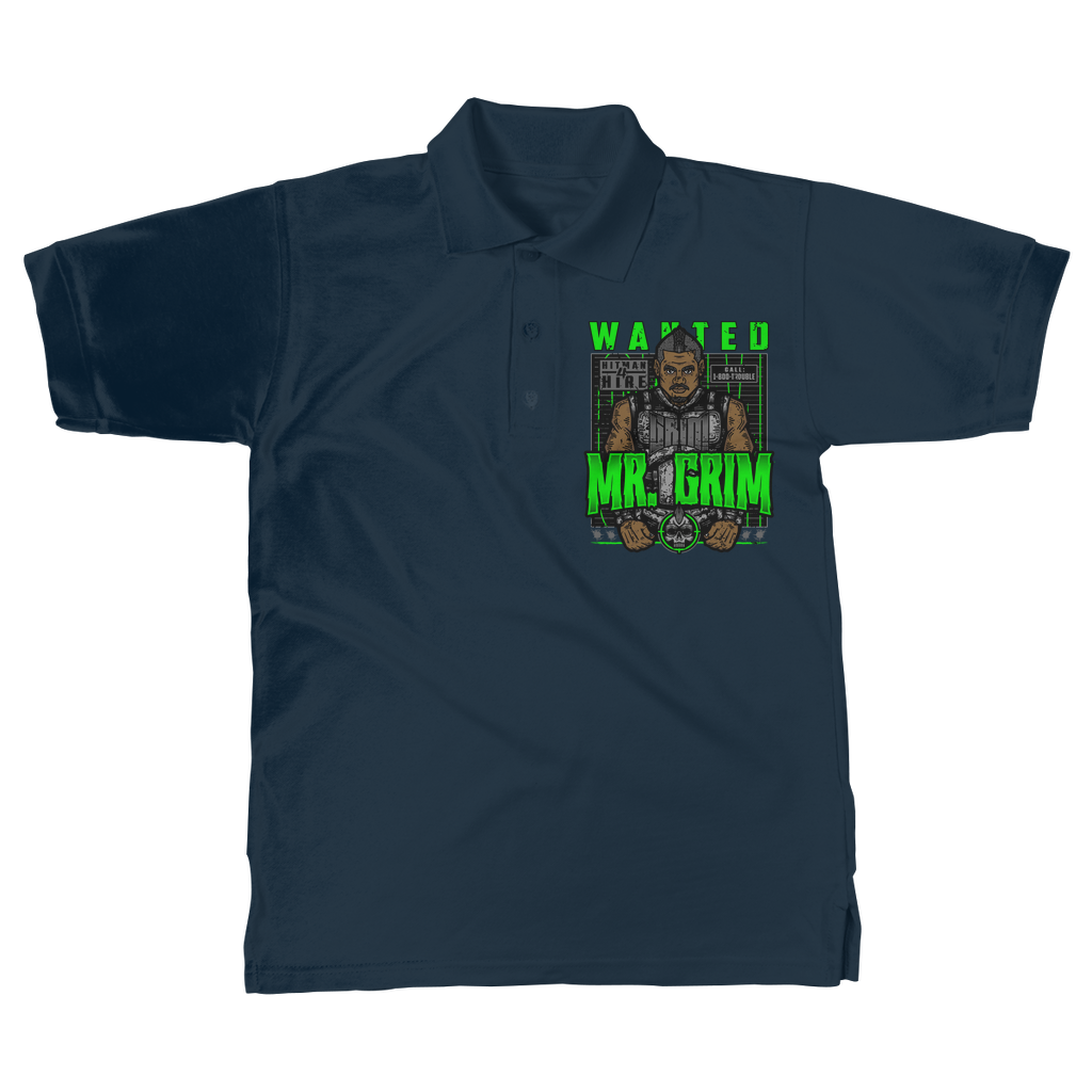 MR. Grim "Wanted" Women's Wear Polo Shirt