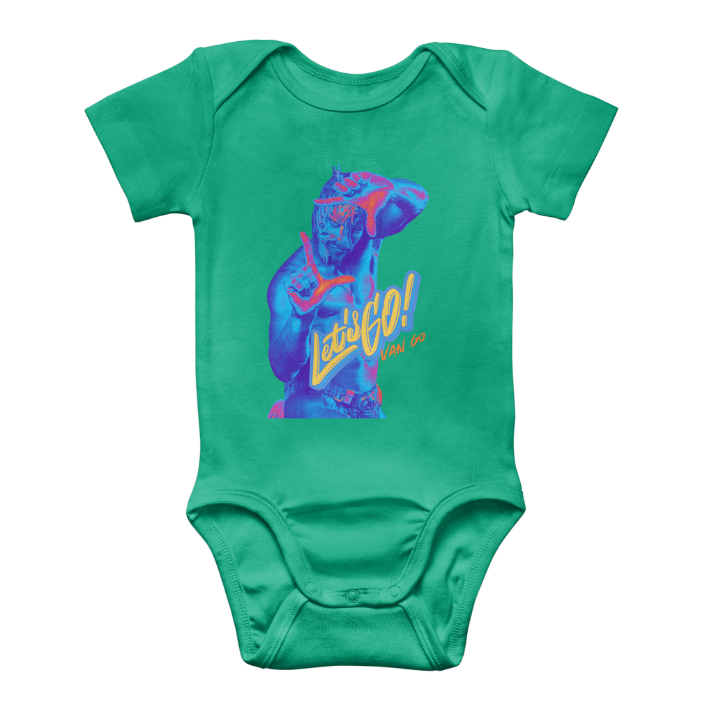 "Let's Go Van Go - Aerial Van Go Baby Onesie