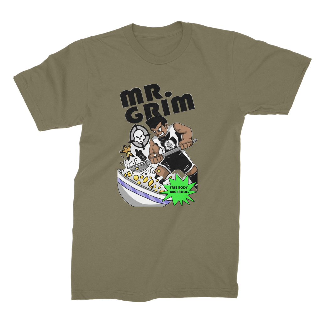 MR. Grim "Special Cereal" (USA) Premium Jersey Adult T-Shirt