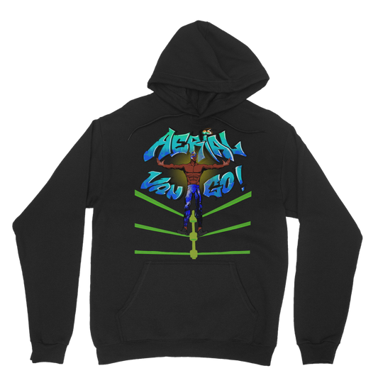 "Art Redeemer" - Aerial Van Go (USA) Pullover Hoodie