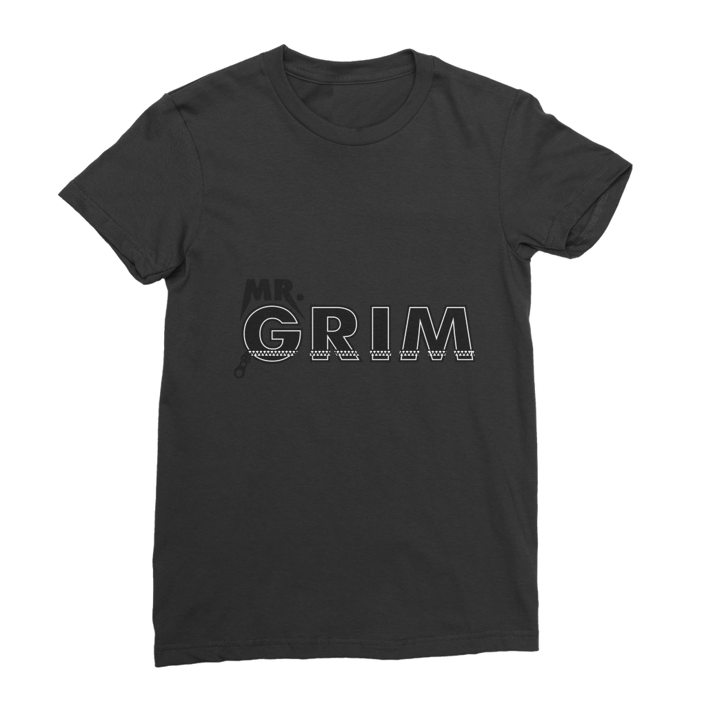 MR. Grim "Zipped Up" Premium Jersey Women's WearTee