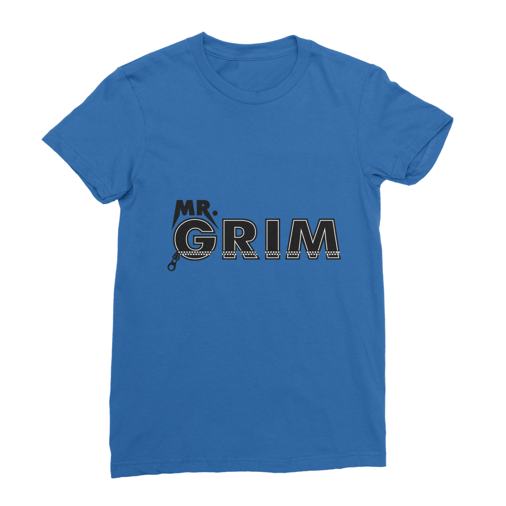 MR. Grim "Zipped Up" Premium Jersey Women's WearTee