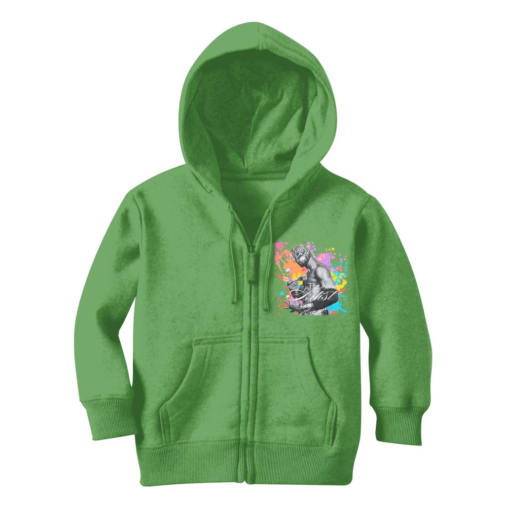 "THE Artist" - Aerial Van Go Youthwear Zip Hoodie