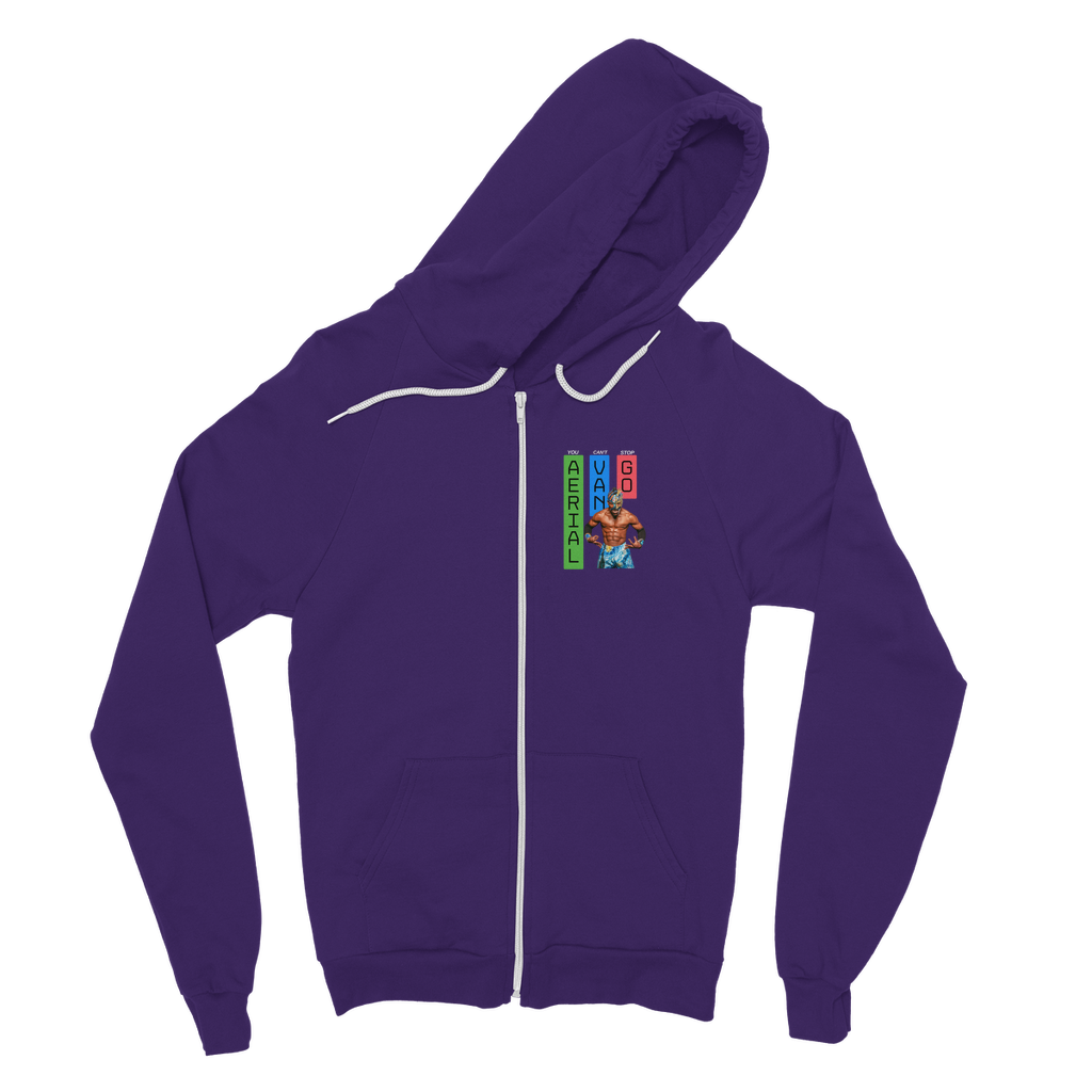 "Bars" -Aerial Van Go" Zip Hoodie