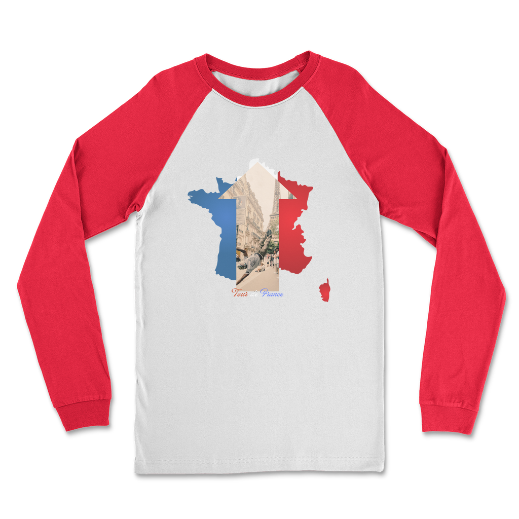 Tour de France Classic Raglan Long Sleeve Shirt