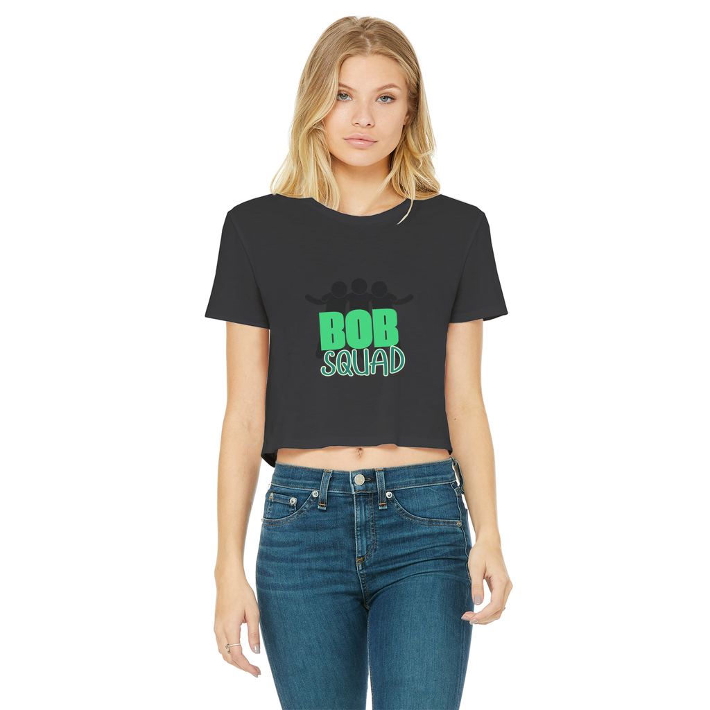 "Bob Squad" - Bobby Flaco -USA Women's Wear Crop Top