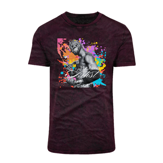 "THE Artist" - Aerial Van Go Acid Washed T-Shirt