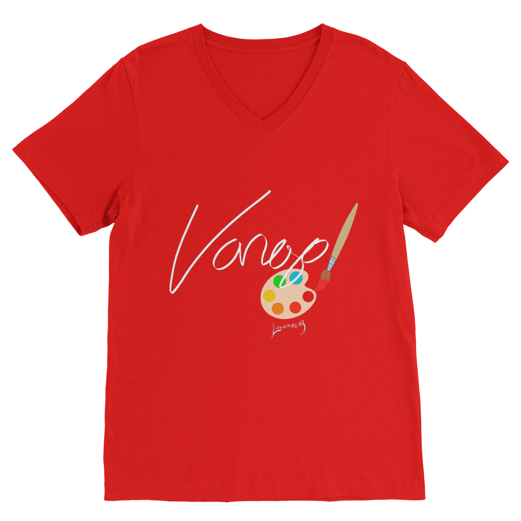 Aerial Van Go (USA) "Siggy" V Neck Tee