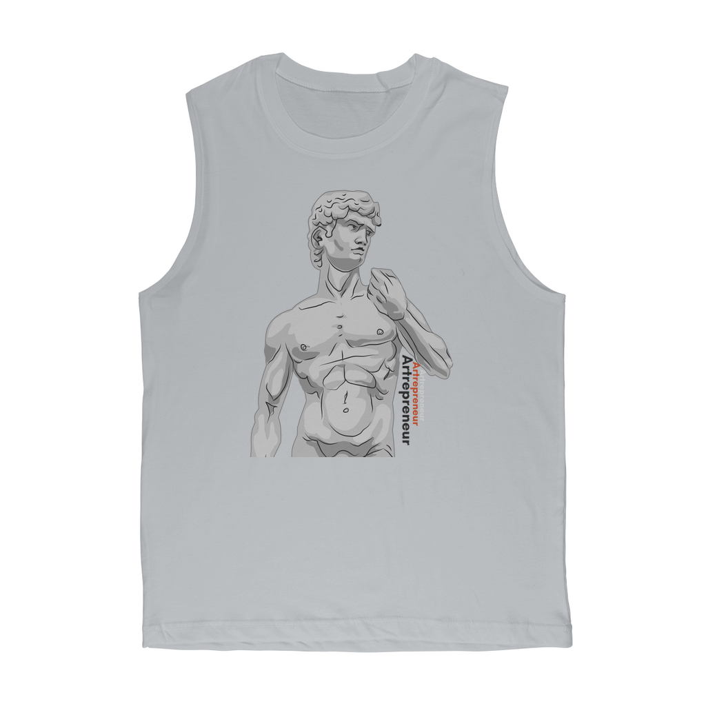 Aerial Van Go "Artrepreneur" (USA) Premium Adult Muscle TankTop