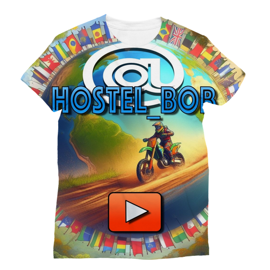 "Hostel Bob" - Bobby Flaco - USA Women's Wear Tee