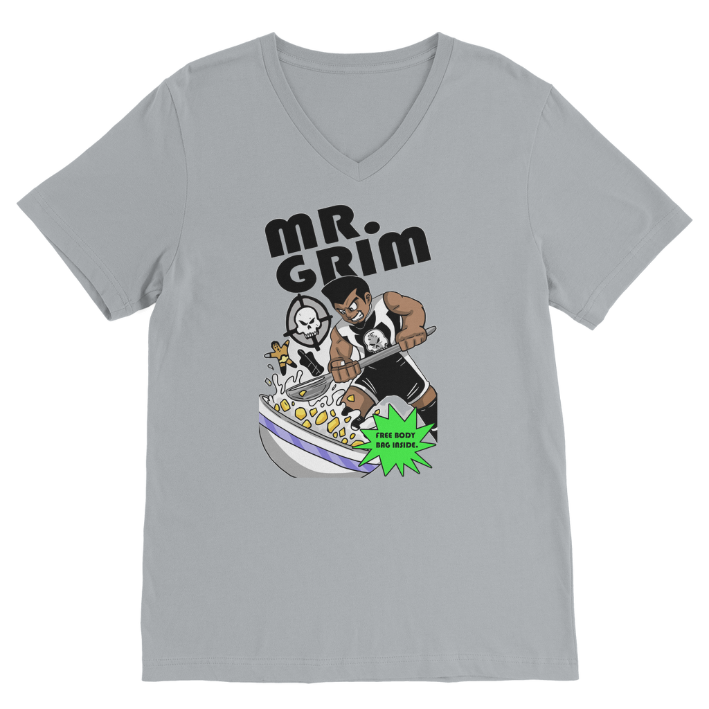 MR. Grim "Special Cereal" (USA) V Neck Tee