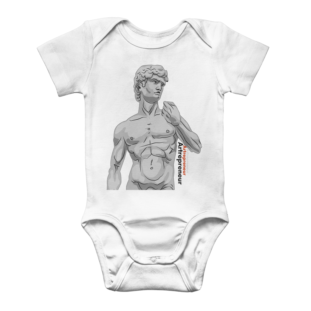 Aerial Van Go "Artrepreneur" (USA) Baby Onesie