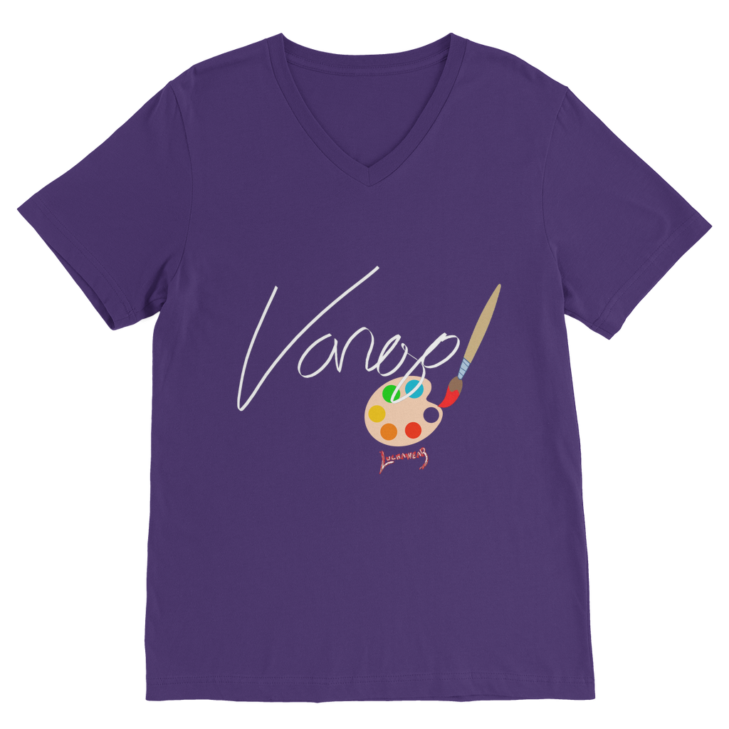 Aerial Van Go (USA) "Siggy" V Neck Tee