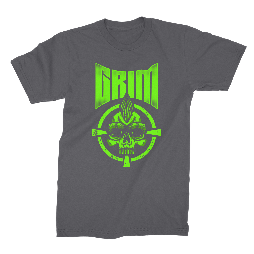 Mr. Grim "Target" Premium Jersey Adult T-Shirt
