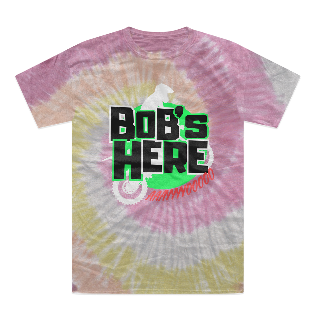 "Bob's Here" Bobby Flaco - USA Tie-Dye T-Shirt