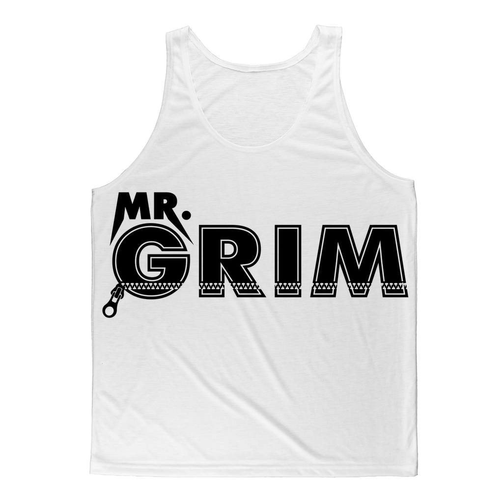 MR. Grim "Zipped Up" Unisex Tank Top