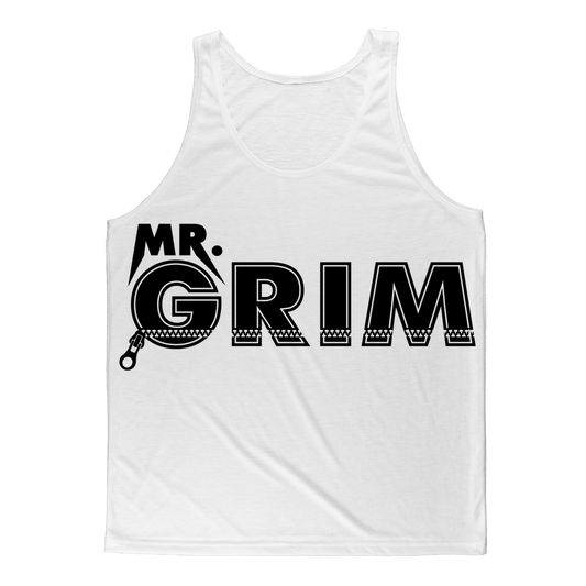 MR. Grim "Zipped Up" Unisex Tank Top