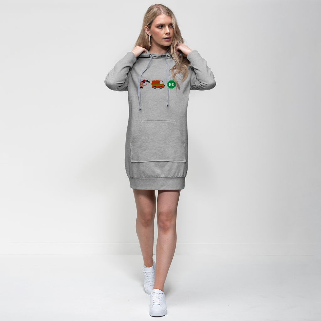 "You Can't Stop" Aerial Van Go - USA Premium Hoodie Dress