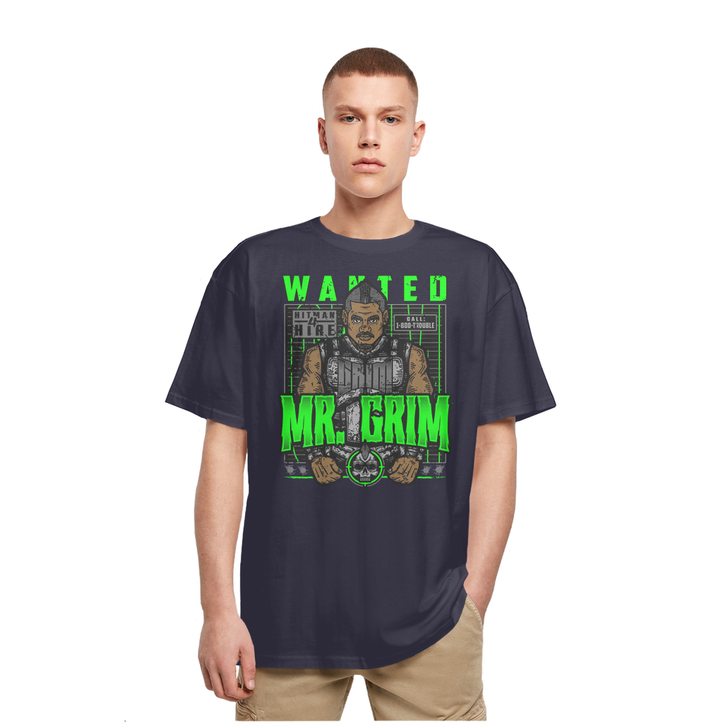 MR. Grim "Wanted" Heavy Oversized T-Shirt