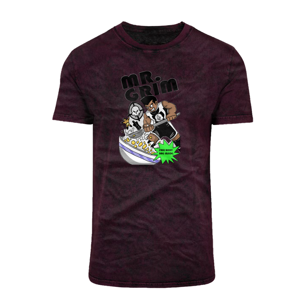 MR. Grim "Special Cereal" (USA) Acid Washed T-Shirt