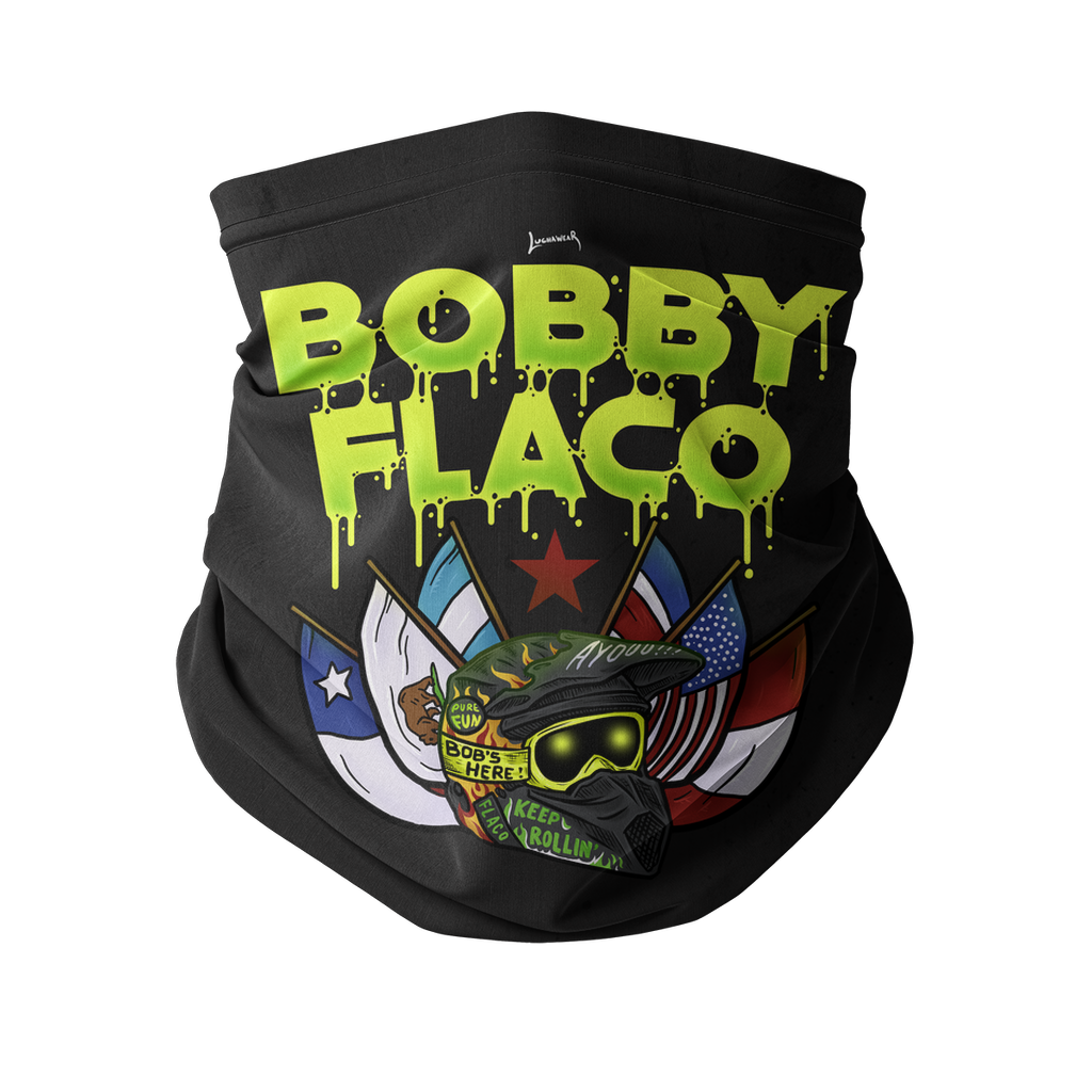 Bobby Flaco (USA) "World Tour" Neck Gaiter